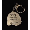 Cavalier King Charles Spaniel - keyring (silver plate) - 1796 - 11902