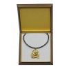 Cavalier King Charles Spaniel - necklace (gold plating) - 2496 - 27655
