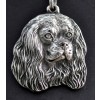 Cavalier King Charles Spaniel - necklace (silver cord) - 3196 - 32659