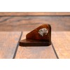 Cesky Terrier - candlestick (wood) - 3675 - 35986