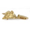 Chihuahua - clip (gold plating) - 1042 - 26782