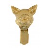 Chihuahua - clip (gold plating) - 1042 - 26783