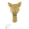 Chihuahua - clip (gold plating) - 2613 - 28430