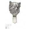 Chihuahua - clip (silver plate) - 243 - 26208