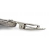 Chihuahua - clip (silver plate) - 243 - 26210