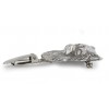 Chihuahua - clip (silver plate) - 2539 - 27738