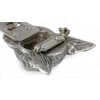 Chihuahua - clip (silver plate) - 297 - 26435