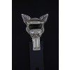 Chihuahua - keyring (silver plate) - 2067 - 17714