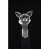 Chihuahua - keyring (silver plate) - 2277 - 23470