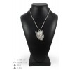 Chihuahua - necklace (silver cord) - 3233 - 33360