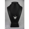 Chihuahua - necklace (silver plate) - 2976 - 30884