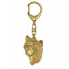 Chinese Crested - keyring (gold plating) - 815 - 25109