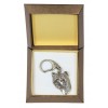 Chinese Crested - keyring (silver plate) - 2747 - 29866