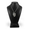 Chinese Crested - necklace (silver cord) - 3177 - 33098