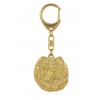 Chow Chow - keyring (gold plating) - 2848 - 30256