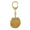 Chow Chow - keyring (gold plating) - 787 - 29117