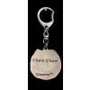 Chow Chow - keyring (silver plate) - 2122 - 19236
