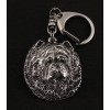 Chow Chow - keyring (silver plate) - 2723 - 29200