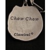 Chow Chow - necklace (silver chain) - 3271 - 33493