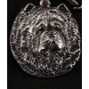 Chow Chow - necklace (silver plate) - 2908 - 30610