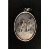 Chow Chow - necklace (silver plate) - 3430 - 34883
