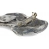 Clumber Spaniel - clip (silver plate) - 290 - 26381