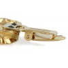 Dachshund - clip (gold plating) - 1014 - 26585