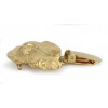 Dachshund - clip (gold plating) - 1014 - 26587