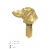 Dachshund - clip (gold plating) - 1032 - 26708