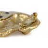 Dachshund - clip (gold plating) - 2589 - 28232