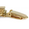 Dachshund - clip (gold plating) - 2589 - 28235