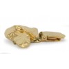Dachshund - clip (gold plating) - 2605 - 28364