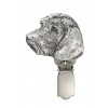 Dachshund - clip (silver plate) - 15 - 26201