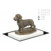 Dachshund - figurine (bronze) - 4563 - 41199