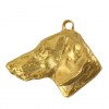 Dachshund - keyring (gold plating) - 2406 - 26984
