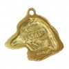 Dachshund - keyring (gold plating) - 834 - 25167