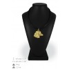 Dachshund - necklace (gold plating) - 2494 - 27467