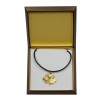 Dachshund - necklace (gold plating) - 2500 - 27659
