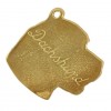 Dachshund - necklace (gold plating) - 960 - 25454