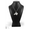 Dachshund - necklace (silver chain) - 3290 - 34290