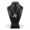 Dachshund - necklace (silver cord) - 3168 - 33048