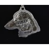Dachshund - necklace (silver cord) - 3193 - 32648