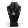 Dachshund - necklace (silver cord) - 3202 - 33224