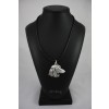Dachshund - necklace (silver plate) - 2949 - 30773
