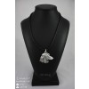 Dachshund - necklace (silver plate) - 2949 - 30776