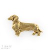 Dachshund - pin (gold) - 1490 - 7694