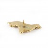 Dachshund - pin (gold) - 1509 - 7516