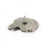 Dachshund - pin (silver plate) - 2234 - 22335