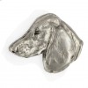 Dachshund - pin (silver plate) - 448 - 25883