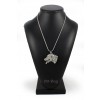 Dalmatian - necklace (silver chain) - 3269 - 34218